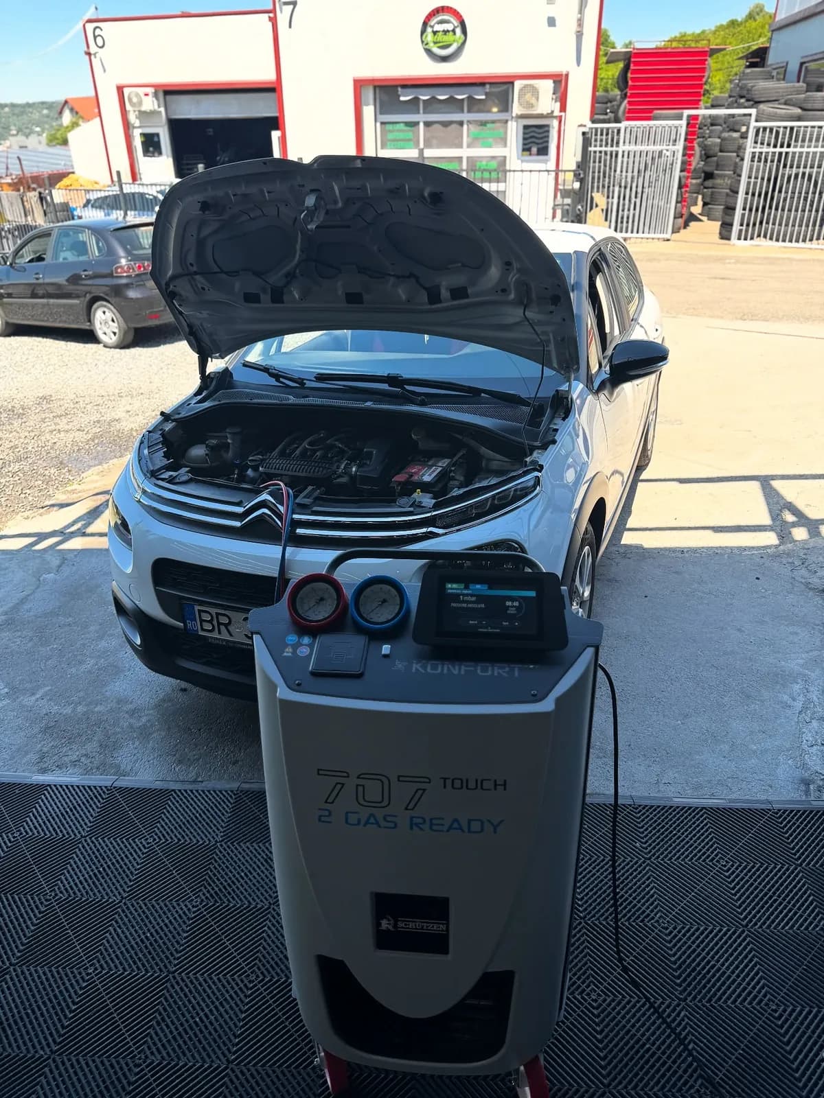 Citroën | Reîncărcare freon Cluj-Napoca Reîncărcare freon Citroën în Cluj-Napoca la Quik Detailing (gaz R1234yf)