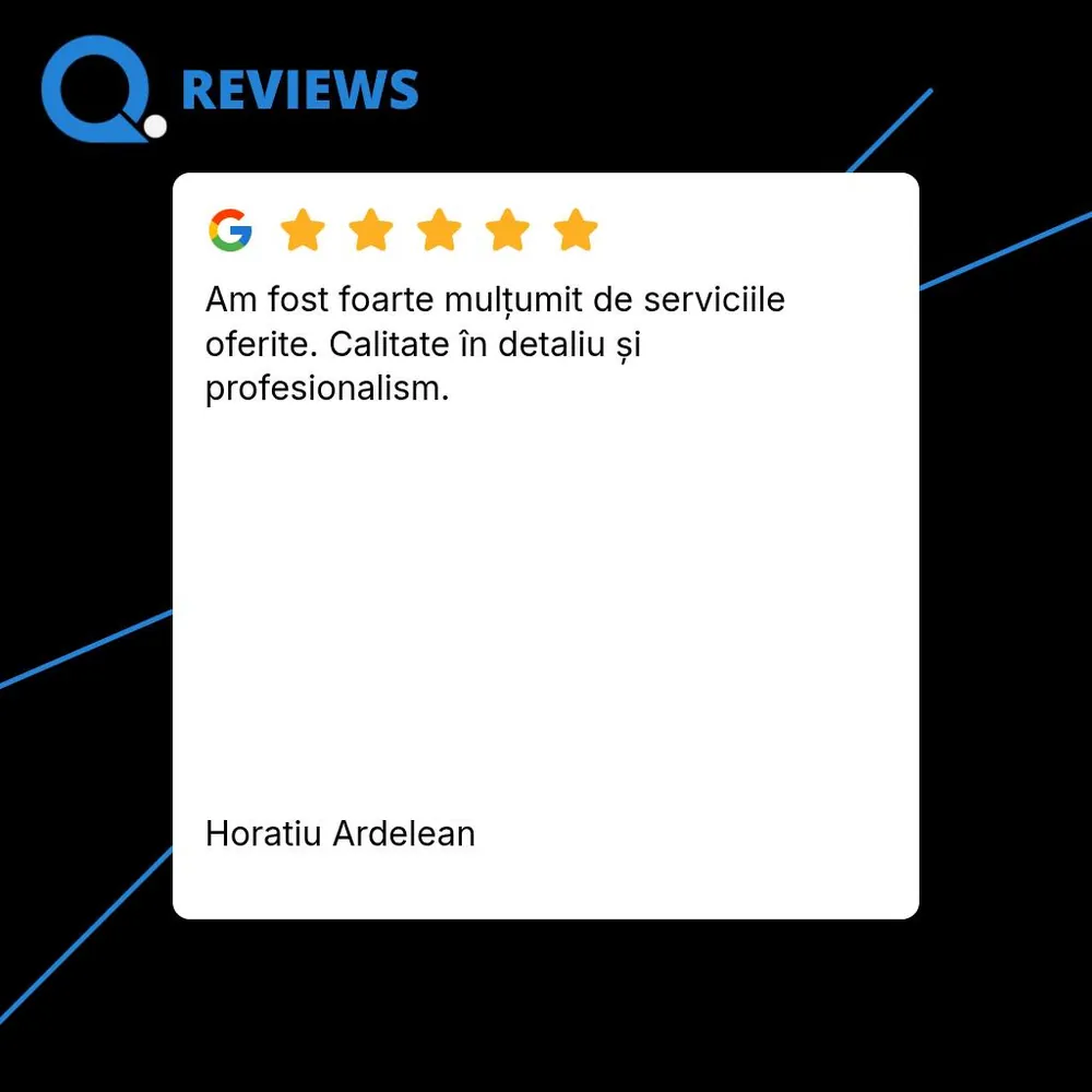Recenzie Google verificată, Quik Detailing Cluj