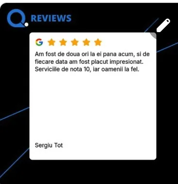 Recenzie Google verificată Darius Horatau, diagnoză climă + reîncărcare freon