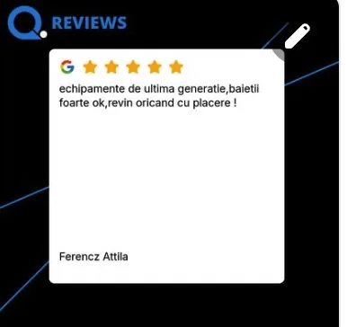 Recenzie Google verificată Ciobanu Florin, polish, detailing interior/exterior, verificare climă
