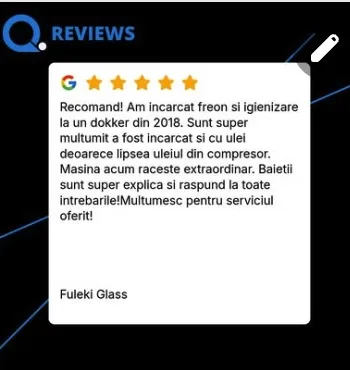 Recenzie Google verificată Ocolisan Paul, revizie și reumplere climă rapidă
